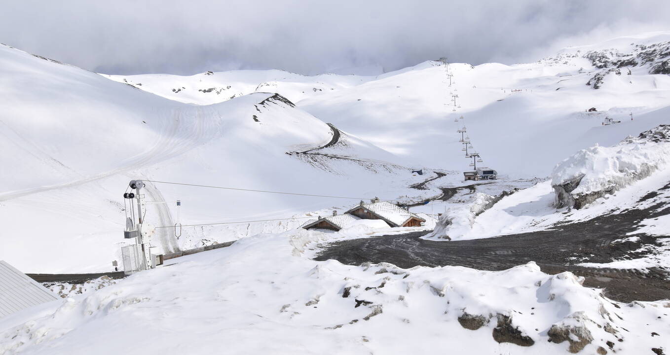 Les 2 Alpes webcam - Grande Aiguile